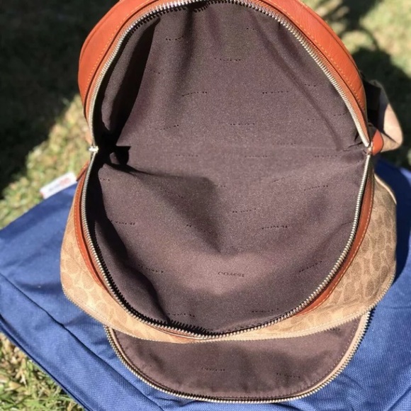 COACH ACADEMY BACKPACK IN SIGNATURE CANVAS 31216 main image 6